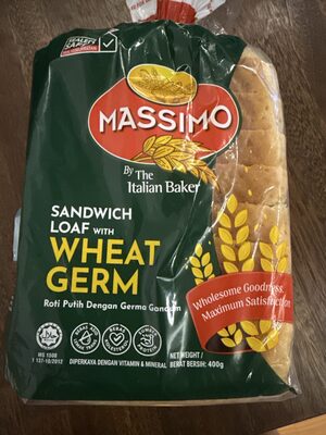 Massimo roti sandwic germa gandum 400g