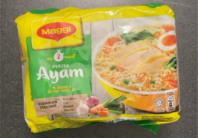 Maggi perisa ayam mee 5×77g