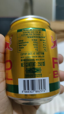 redbull small 250ml