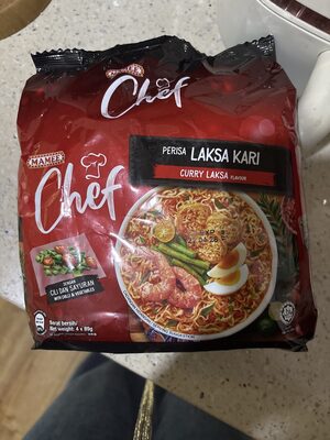 Mamee chef perisa laksa kari 4 × 95g