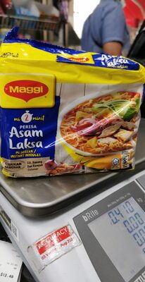 Maggi perisa asam laksa 5×78g