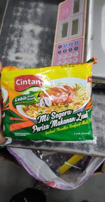 Cintan mi segera perisa makanan laut 5×75g