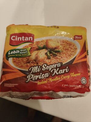 Cintan mi segera perisa kari 5×76g