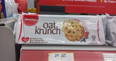 Munchy's oat krunch strawberry & blackcurrant 78g