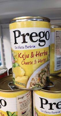 Prego sos paste berkrim keju & herba 290g
