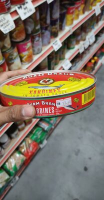 Ayam brand sardins in tomato sauce 425g