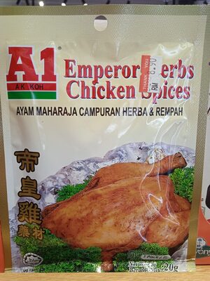 A1 AK KOH emperor herbs chicken spices 20g
