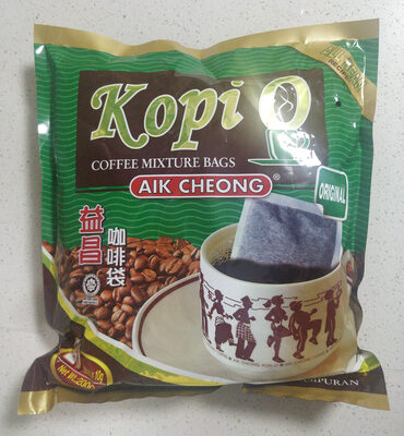 AIK CHEONG KOPI O original 10g x 20 bags net 200g