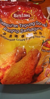 Bestari multipurpose crispy frying flour mix Pedas 1kg