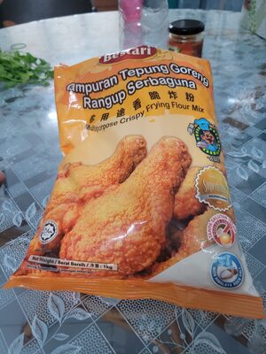 Bestari multipurpose crispy frying flour mix asli 1kg
