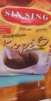 Sin sing uncang kopi campuran 1kg 100 sachets x 10g