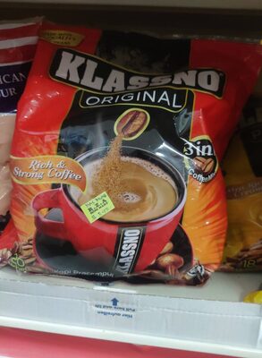 Klassno original rice & strong coffee 18 sachets