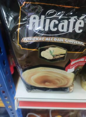 Alicafe tongkat Ali dan ginseng 20 peket kecil x 30g