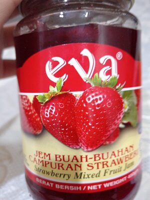 Eva strawberry mixed fruit jam 450g