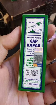 VP Cap kapak minyak angin 3ml
