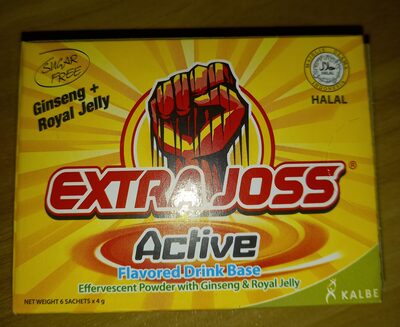 Extra joss ginseng + royal jelly active 6 sachets x 4g