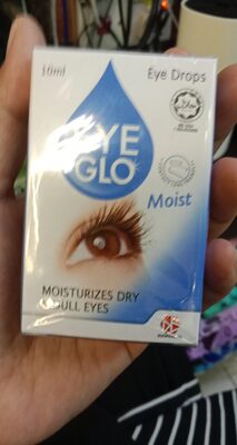 Eye Glo moiturizes dry & dull eyes moist 10ml