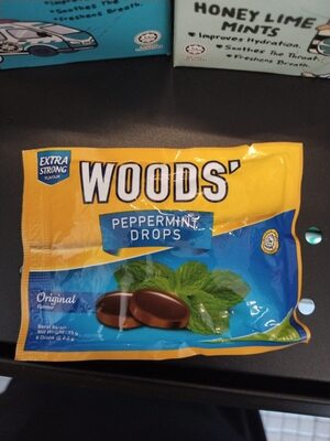 Woods peppermint drops original 15g