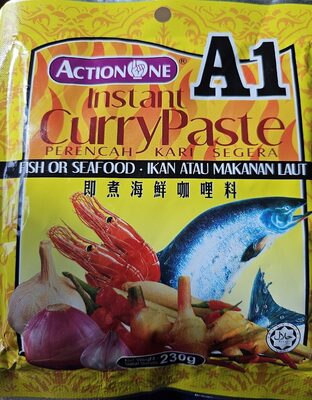 Action one instant curry paste 230g