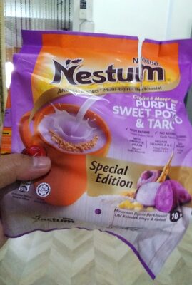 Nestle Nestum grains & more 3 in 1 purple sweet potato & taro 10 x 27g