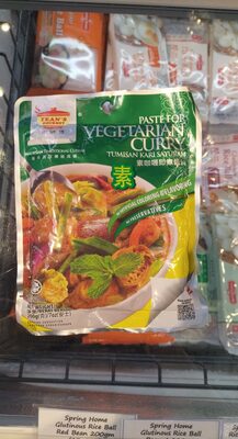Tean's gourmet tumisan Kari sayuran 200g