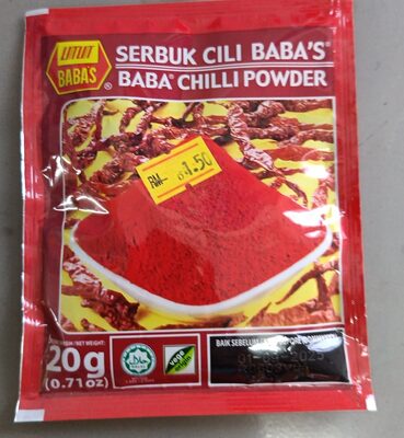 Baba's serbuk cili 20g