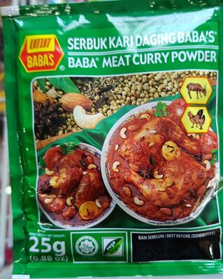 Baba's serbuk Kari daging 25g