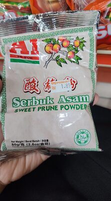 A1 AK KOH serbuk asam sweet prune powder 80g