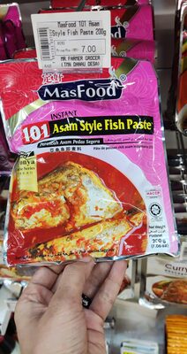 Masfood 101 asam style fish paste 200g