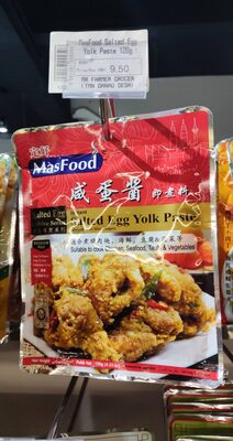 Masfood salted egg yolk paste 120g
