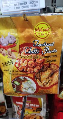 Mscook perencah cili campuran segera 180g