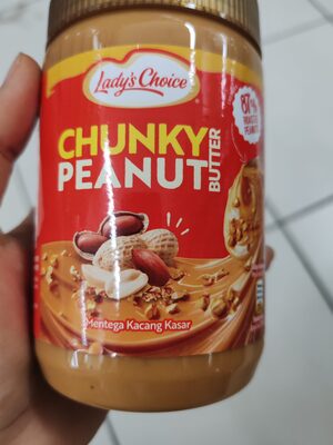 Lady's choice mentega kacang kasar 500g