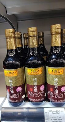 Lee kum kee selected dark soy sauce 500ml