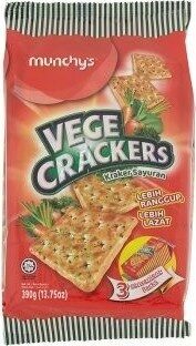 Munchy's vege crackers 390g