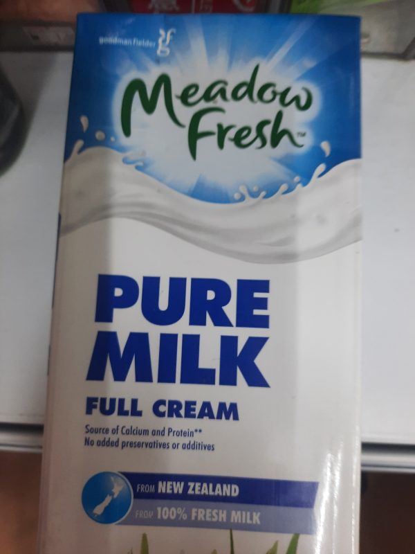 Meadow fresh pure milk full cream 1 Litre