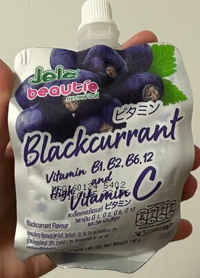 Jele beautie blackcurrant vitamin B1,B2,B6,12 high vitamin C