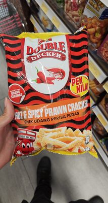 Double decker hot & spicy prawn cracker 80g