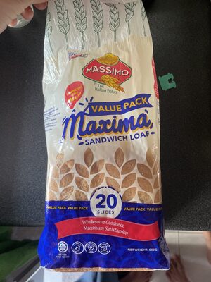 Massimo maxima sandwich loaf 500g