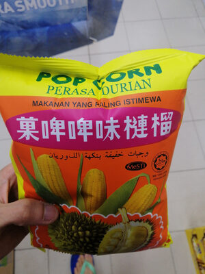 Pop corn jagung perisa durian 70g