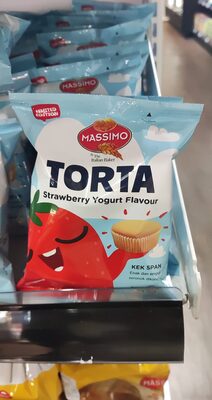 Massimo torta strawberry yogurt flavour 30g
