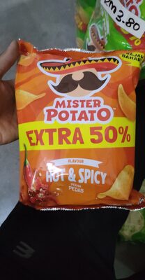 Mister potato perisa pedas 60g