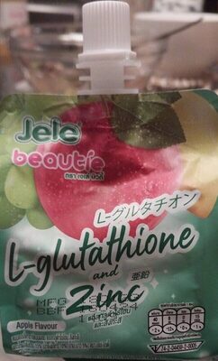 Jele beautie L-glutathione zinc apple flavour 140g