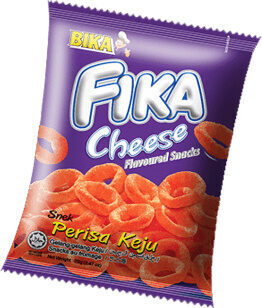 Bika fika cheese flavoured snacks 60g