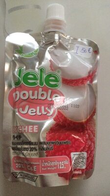 Jele double jelly lychee125g
