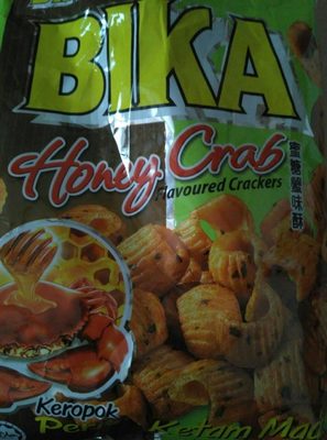 Bika honey crab flavoured cracker 60g