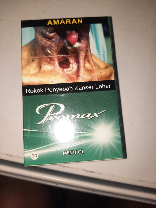 Promax menthol cigarette