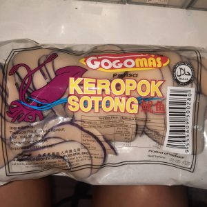 GOGO MAS KEROPOK sotong 300gm