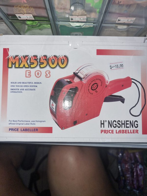 Honfsheng price labeller mx 5500 eos