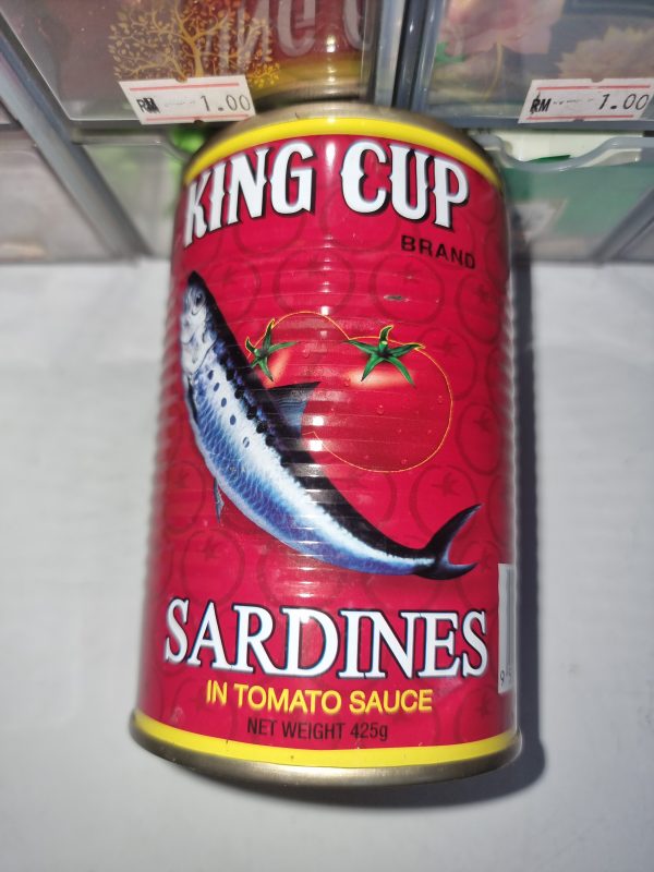 King cup sardines in tomato sauce 425g