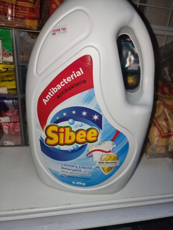 SIBEE laundry liquid detergent ocen fresh scent 4.5kg